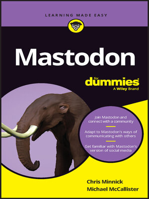 cover image of Mastodon For Dummies